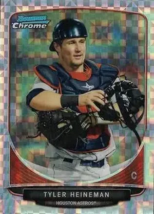 2013 Bowman Chrome - Prospects X-Fractors #BCP180 - Tyler Heineman - Houston Astros