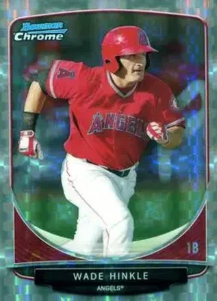 2013 Bowman Chrome - Prospects X-Fractors #BCP181 - Wade Hinkle - Los Angeles Angels