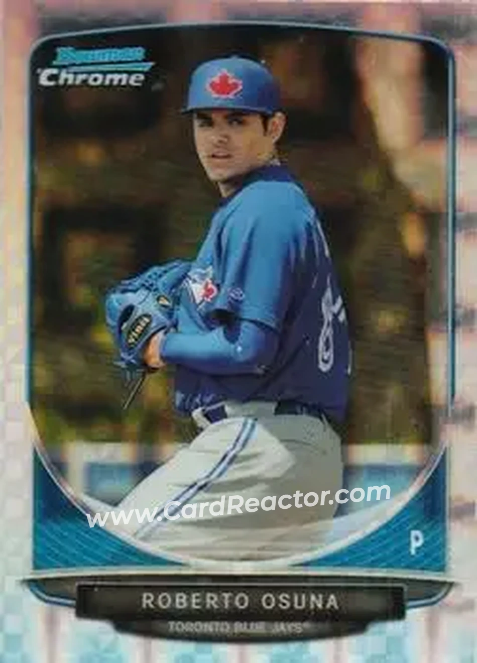 2013 Bowman Chrome - Prospects X-Fractors #BCP182 - Roberto Osuna - Toronto Blue Jays