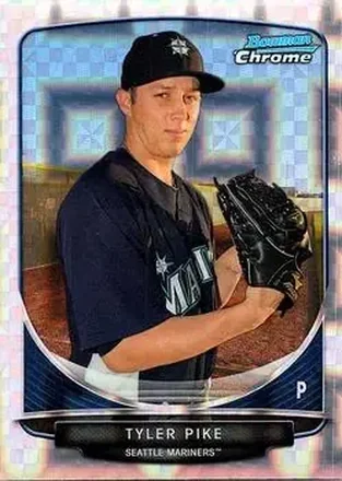 2013 Bowman Chrome - Prospects X-Fractors #BCP194 - Tyler Pike - Seattle Mariners