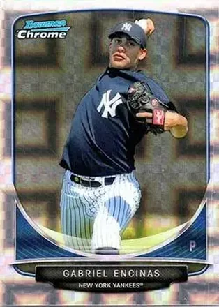 2013 Bowman Chrome - Prospects X-Fractors #BCP195 - Gabriel Encinas - New York Yankees