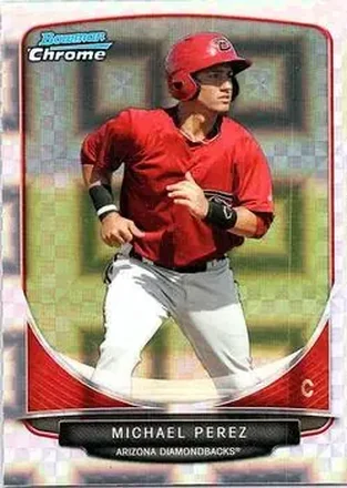 2013 Bowman Chrome - Prospects X-Fractors #BCP197 - Michael Perez - Arizona Diamondbacks