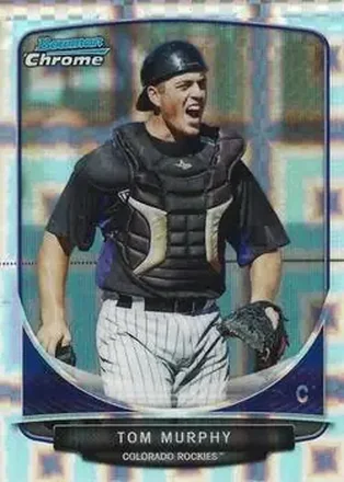 2013 Bowman Chrome - Prospects X-Fractors #BCP201 - Tom Murphy - Colorado Rockies