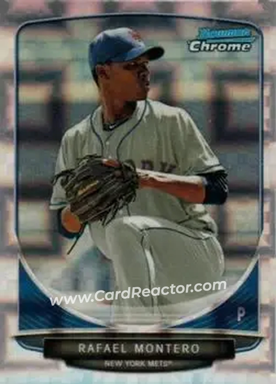 2013 Bowman Chrome - Prospects X-Fractors #BCP204 - Rafael Montero - New York Mets