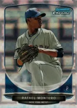 2013 Bowman Chrome - Prospects X-Fractors #BCP204 - Rafael Montero - New York Mets