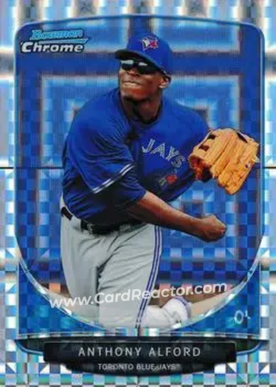 2013 Bowman Chrome - Prospects X-Fractors #BCP208 - Anthony Alford - Toronto Blue Jays
