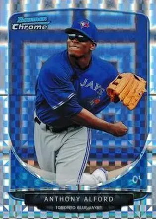 2013 Bowman Chrome - Prospects X-Fractors #BCP208 - Anthony Alford - Toronto Blue Jays
