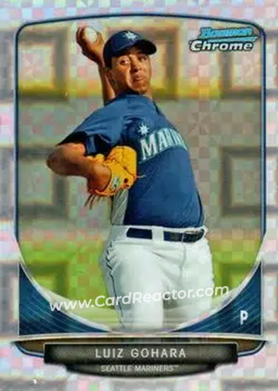 2013 Bowman Chrome - Prospects X-Fractors #BCP215 - Luiz Gohara - Seattle Mariners