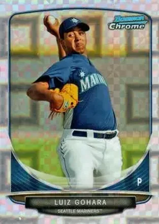 2013 Bowman Chrome - Prospects X-Fractors #BCP215 - Luiz Gohara - Seattle Mariners