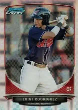 2013 Bowman Chrome - Prospects X-Fractors #BCP216 - Luigi Rodriguez - Cleveland Indians