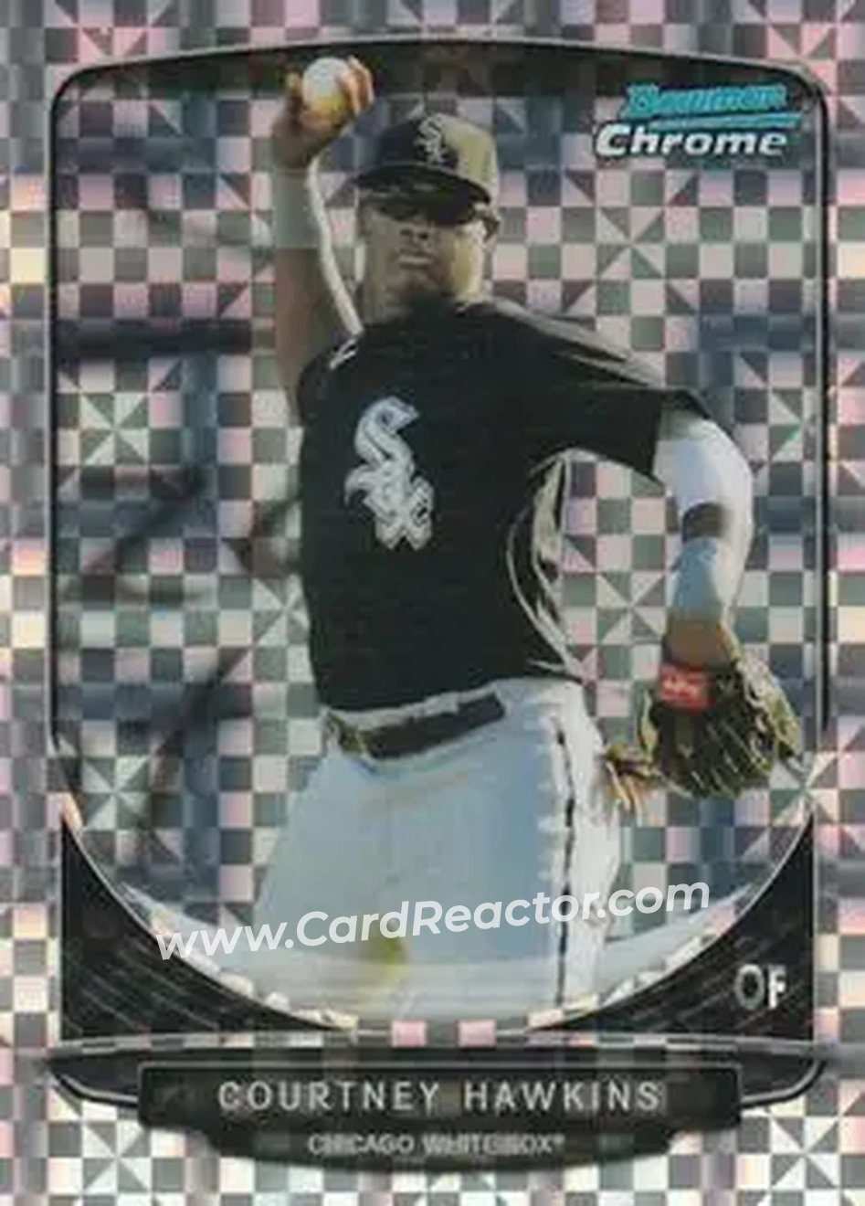 2013 Bowman Chrome - Prospects X-Fractors #BCP217 - Courtney Hawkins - Chicago White Sox - Front