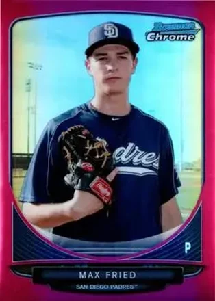 2013 Bowman Chrome - Prospects Pink Refractors #BCP138 - Max Fried - San Diego Padres