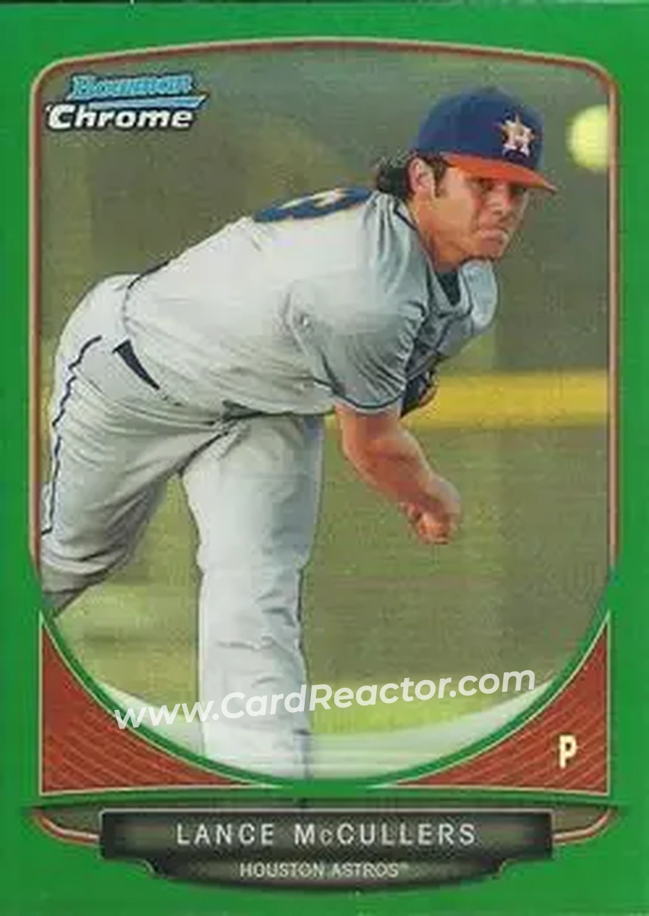 2013 Bowman Chrome - Prospects Green Refractors #BCP200 - Lance McCullers - Houston Astros - Front