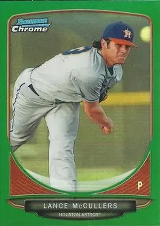 2013 Bowman Chrome - Prospects Green Refractors #BCP200 - Lance McCullers - Houston Astros