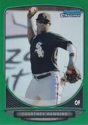 2013 Bowman Chrome - Prospects Green Refractors #BCP217 - Courtney Hawkins - Chicago White Sox