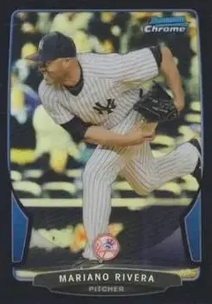 2013 Bowman Chrome - Black Refractors #19 - Mariano Rivera - New York Yankees