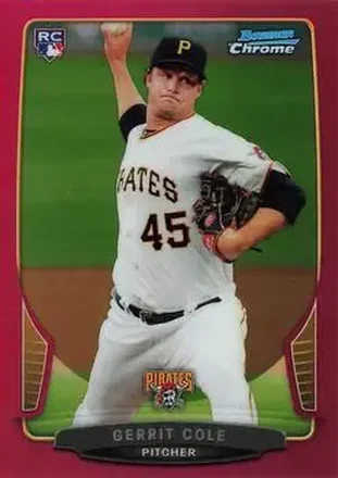 2013 Bowman Chrome - Magenta Refractors #30 - Gerrit Cole - Pittsburgh Pirates