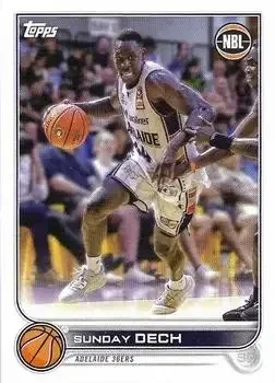 2022-23 Topps NBL #2 Sunday Dech