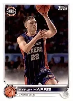 2022-23 Topps NBL #6 Hyrum Harris
