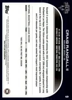 Back of Craig Randall II