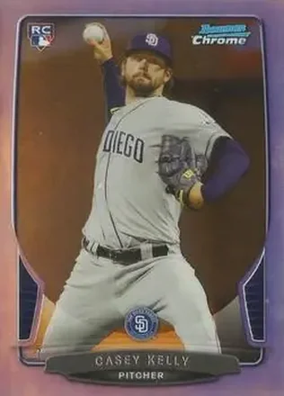 2013 Bowman Chrome - Refractors #11 - Casey Kelly - San Diego Padres