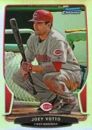 2013 Bowman Chrome - Refractors #15 - Joey Votto - Cincinnati Reds