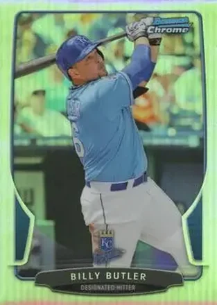 2013 Bowman Chrome - Refractors #21 - Billy Butler - Kansas City Royals