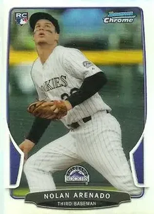 2013 Bowman Chrome - Refractors #24 - Nolan Arenado - Colorado Rockies
