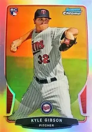 2013 Bowman Chrome - Refractors #28 - Kyle Gibson - Minnesota Twins