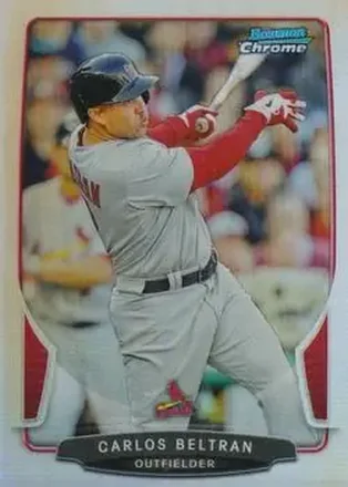 2013 Bowman Chrome - Refractors #35 - Carlos Beltran - St. Louis Cardinals