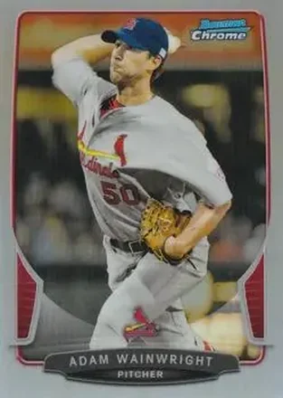 2013 Bowman Chrome - Refractors #38 - Adam Wainwright - St. Louis Cardinals