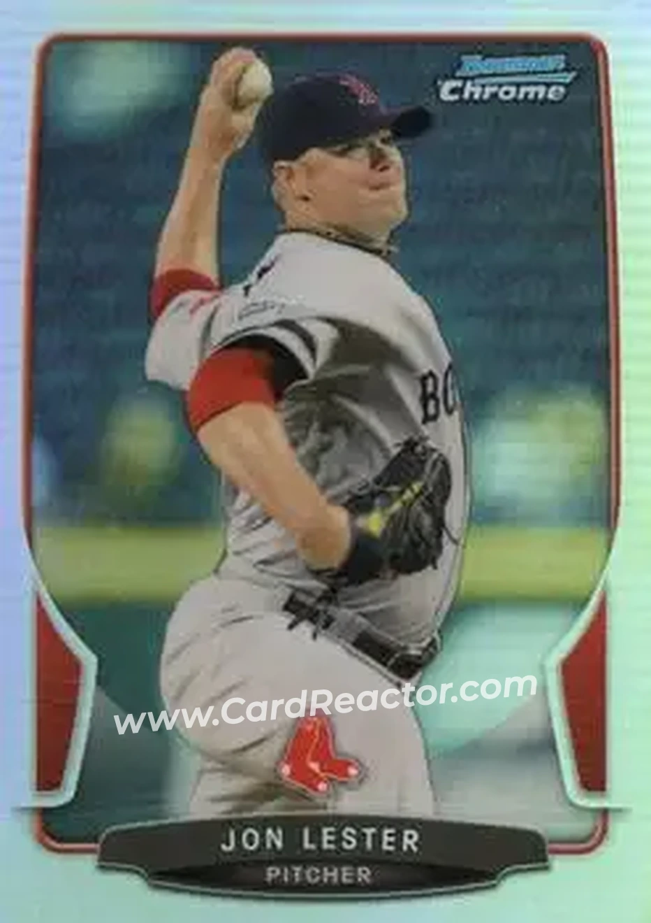 2013 Bowman Chrome - Refractors #42 - Jon Lester - Boston Red Sox