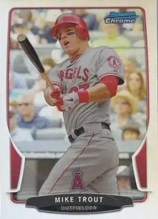 2013 Bowman Chrome - Refractors #50 - Mike Trout - Los Angeles Angels