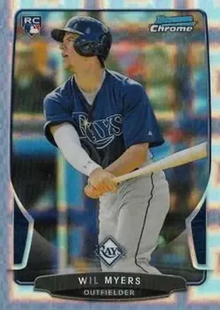 2013 Bowman Chrome - X-Fractors #2 - Wil Myers - Tampa Bay Rays