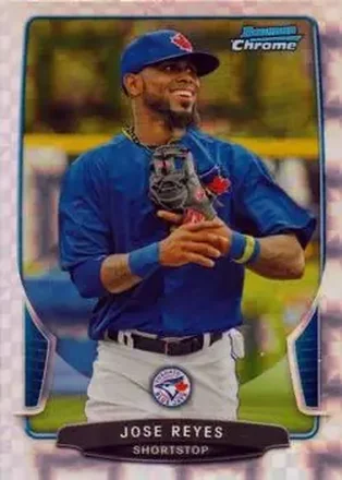 2013 Bowman Chrome - X-Fractors #3 - Jose Reyes - Toronto Blue Jays 2013 Bowman Chrome - X-Fractors #3 - Jose Reyes - Toronto Blue Jays