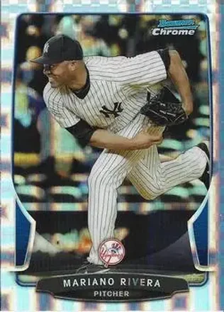 2013 Bowman Chrome - X-Fractors #19 - Mariano Rivera - New York Yankees