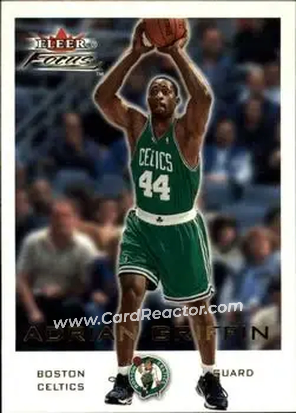 2000-01 Fleer Focus #104 - Adrian Griffin - Boston Celtics - Front