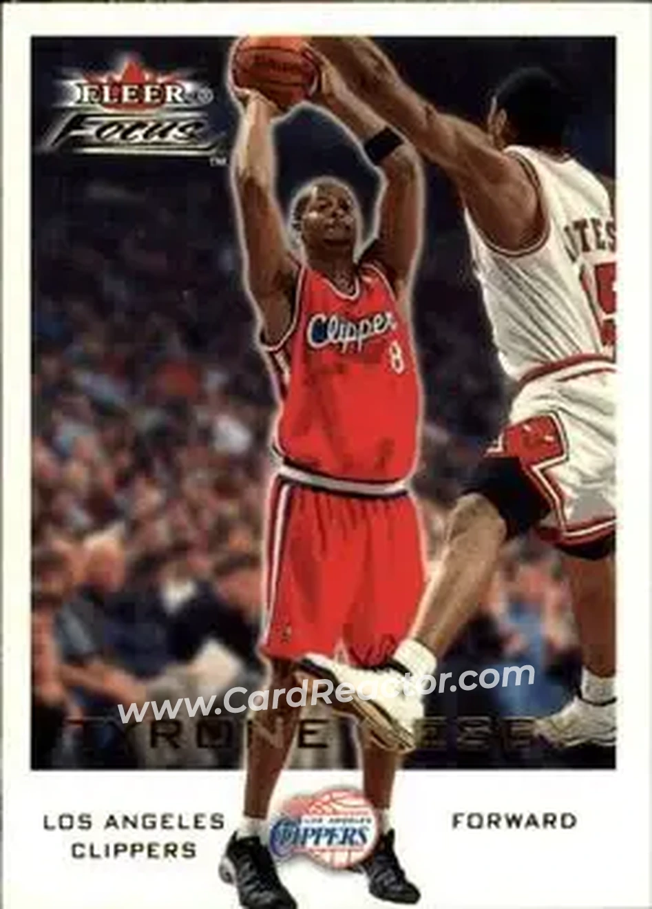 2000-01 Fleer Focus #110 - Tyrone Nesby - Los Angeles Clippers - Front 2000-01 Fleer Focus #110 - Tyrone Nesby - Los Angeles Clippers - Front