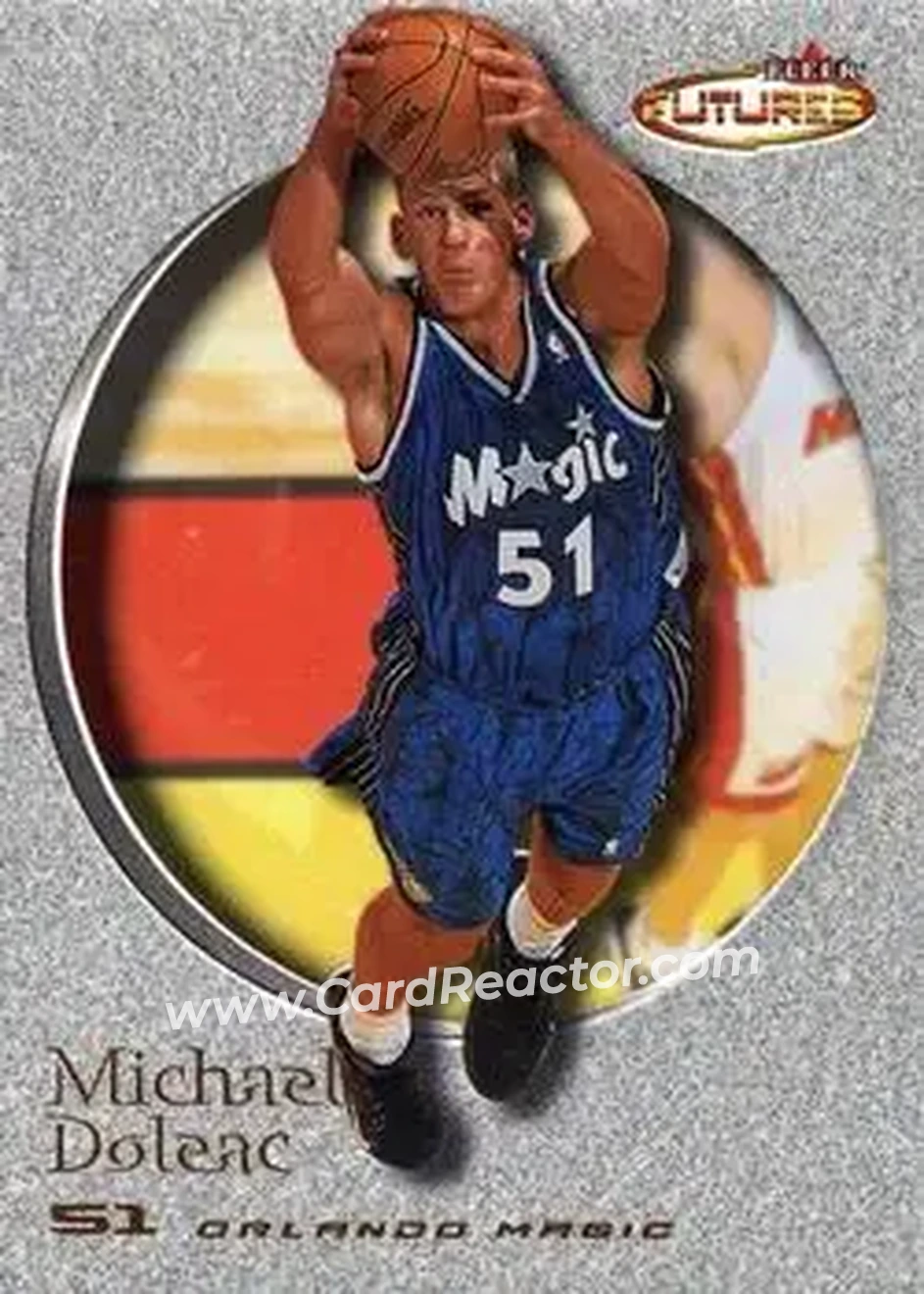 2000-01 Fleer Futures #101 - Michael Doleac - Orlando Magic - Front 2000-01 Fleer Futures #101 - Michael Doleac - Orlando Magic - Front