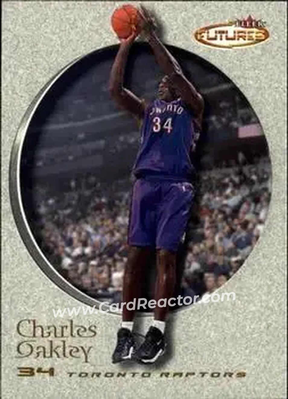 2000-01 Fleer Futures #104 - Charles Oakley - Toronto Raptors - Front