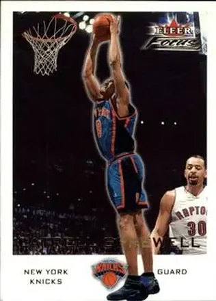 2000-01 Fleer Focus #112 - Latrell Sprewell - New York Knicks