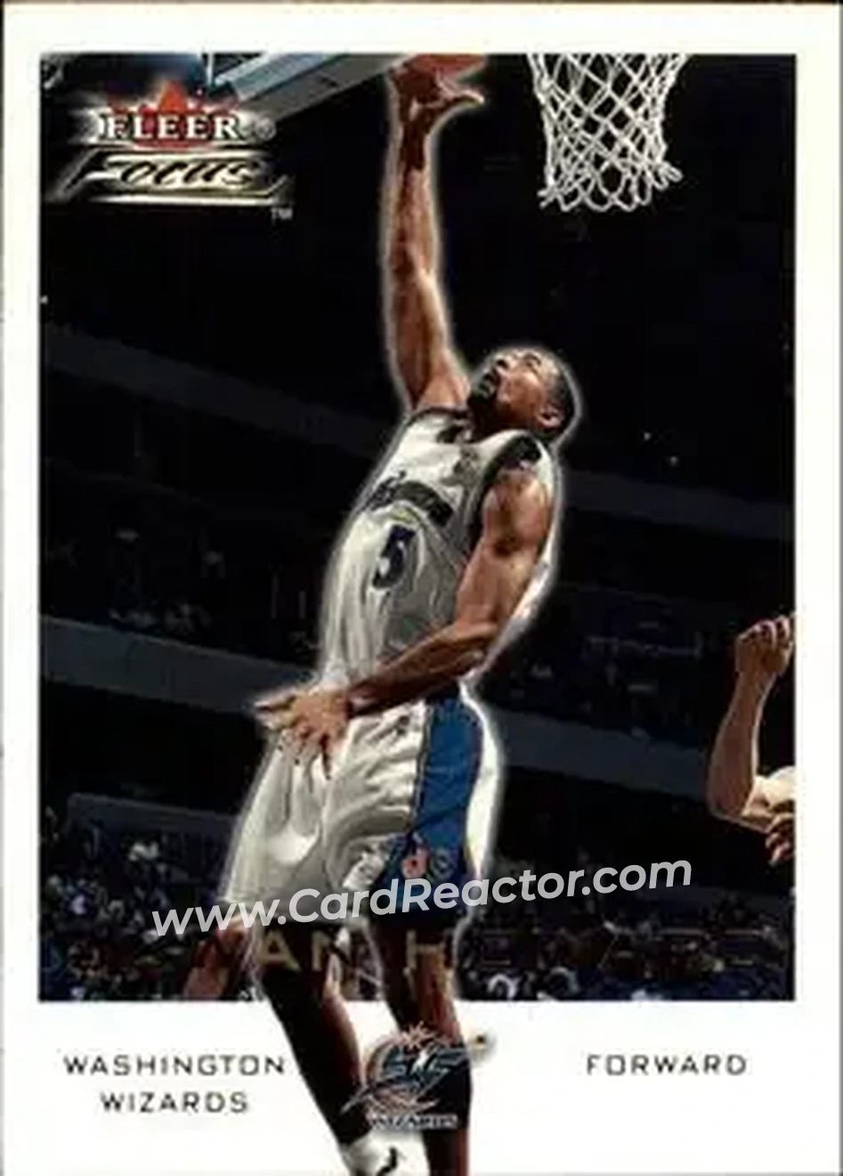 2000-01 Fleer Focus #118 - Juwan Howard - Washington Wizards - Front 2000-01 Fleer Focus #118 - Juwan Howard - Washington Wizards - Front