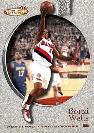 2000-01 Fleer Futures #115 - Bonzi Wells - Portland Trail Blazers