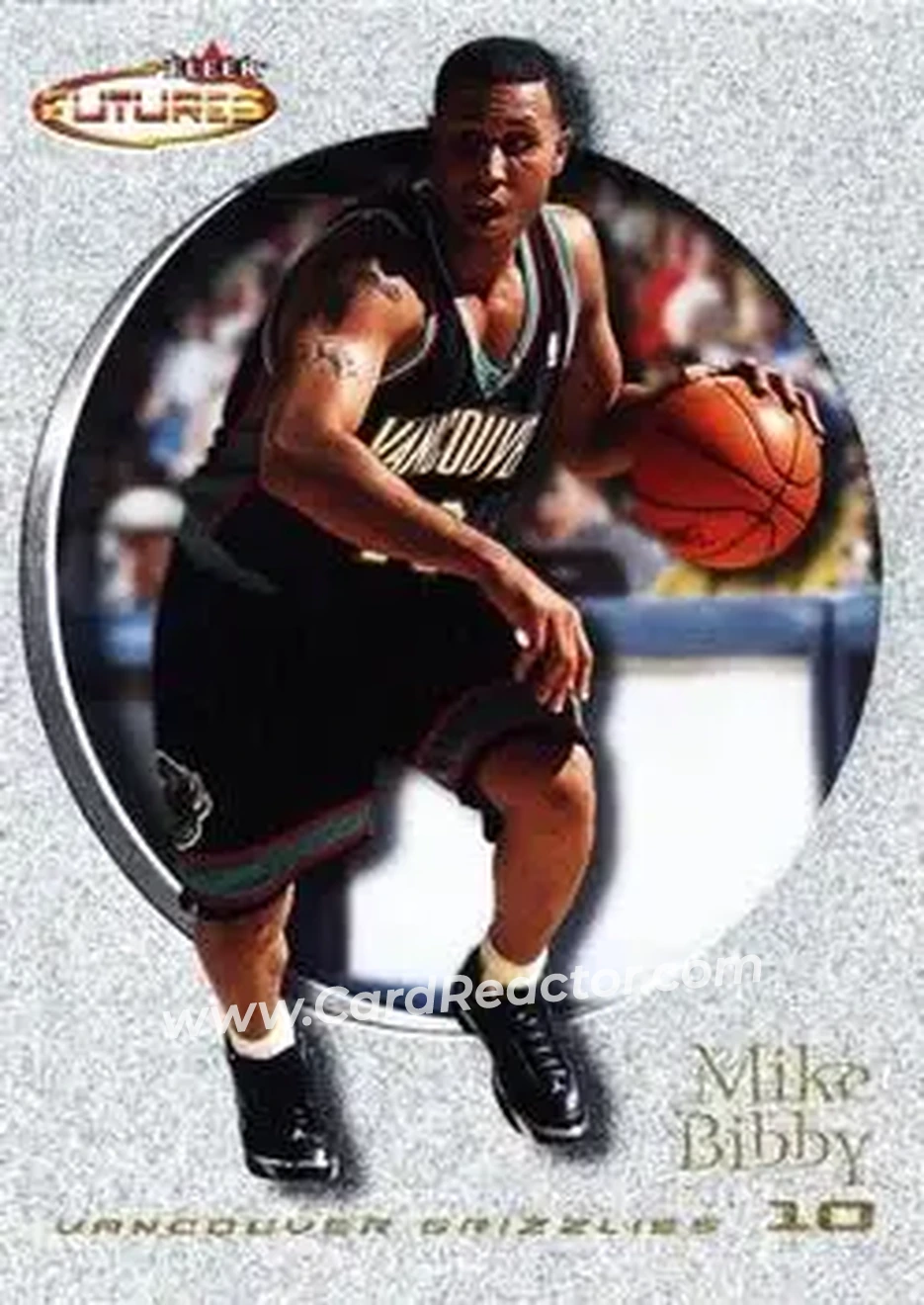 2000-01 Fleer Futures #116 - Mike Bibby - Vancouver Grizzlies - Front 2000-01 Fleer Futures #116 - Mike Bibby - Vancouver Grizzlies - Front
