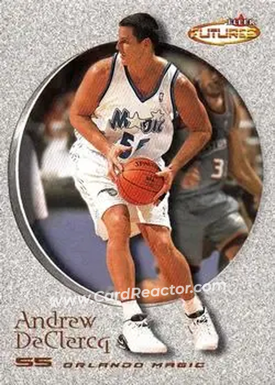2000-01 Fleer Futures #117 - Andrew DeClercq - Orlando Magic - Front