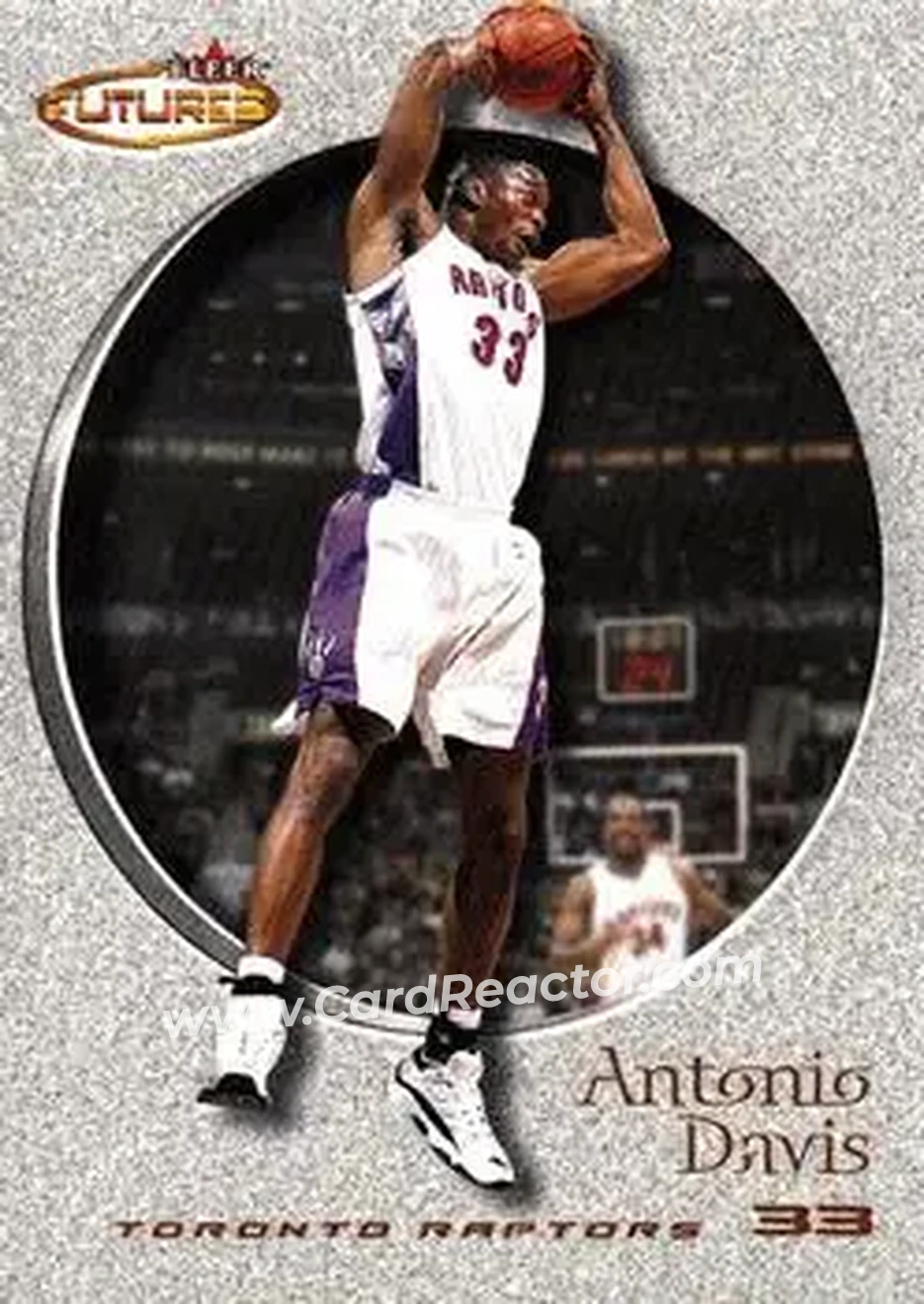 2000-01 Fleer Futures #120 - Antonio Davis - Toronto Raptors - Front