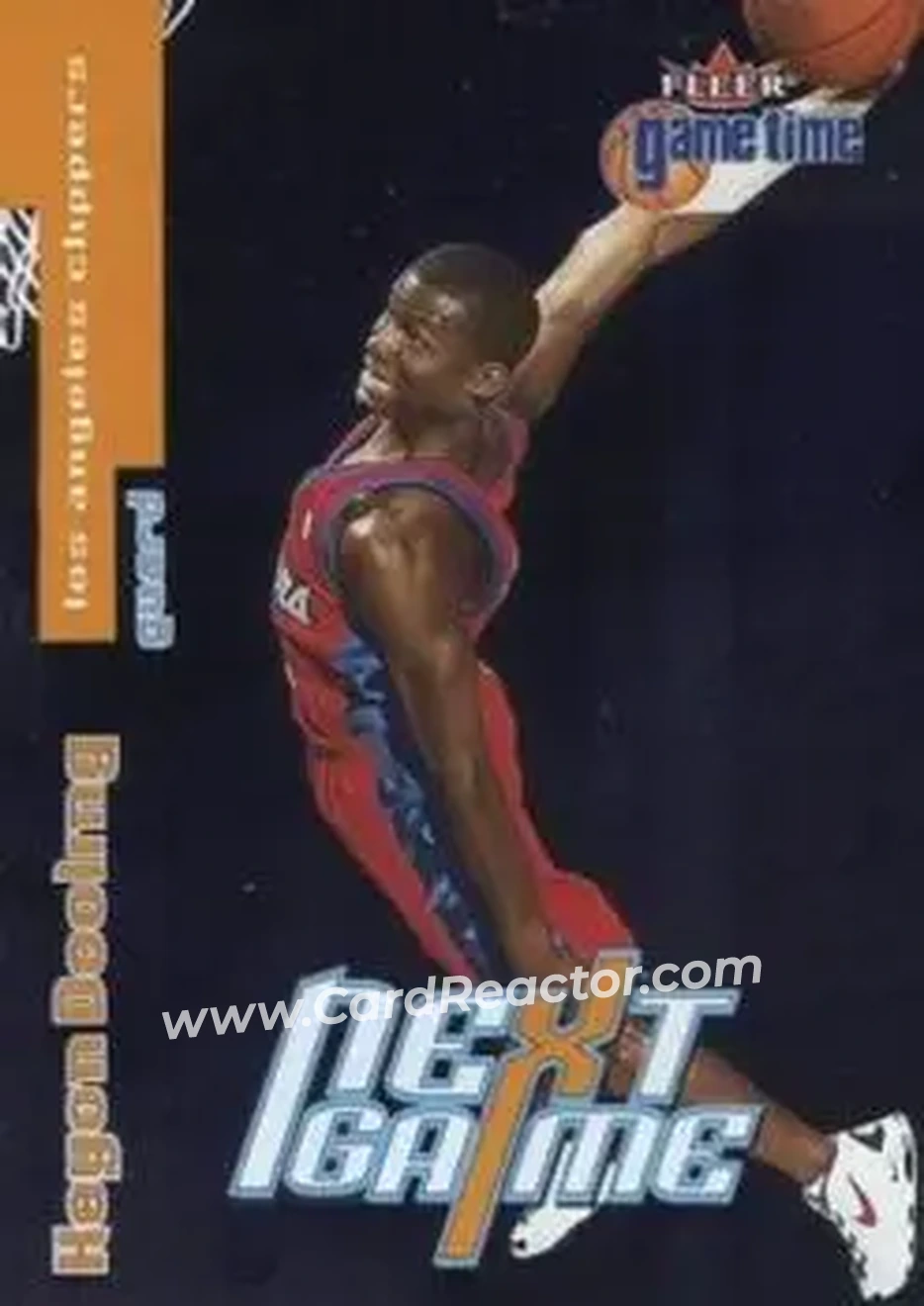 2000-01 Fleer Game Time #104 - Keyon Dooling - Los Angeles Clippers - Front