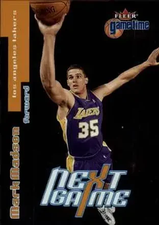 2000-01 Fleer Game Time #106 - Mark Madsen - Los Angeles Lakers