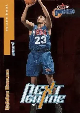 2000-01 Fleer Game Time #107 - Eddie House - Miami Heat