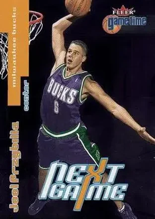 2000-01 Fleer Game Time #108 - Joel Przybilla - Milwaukee Bucks